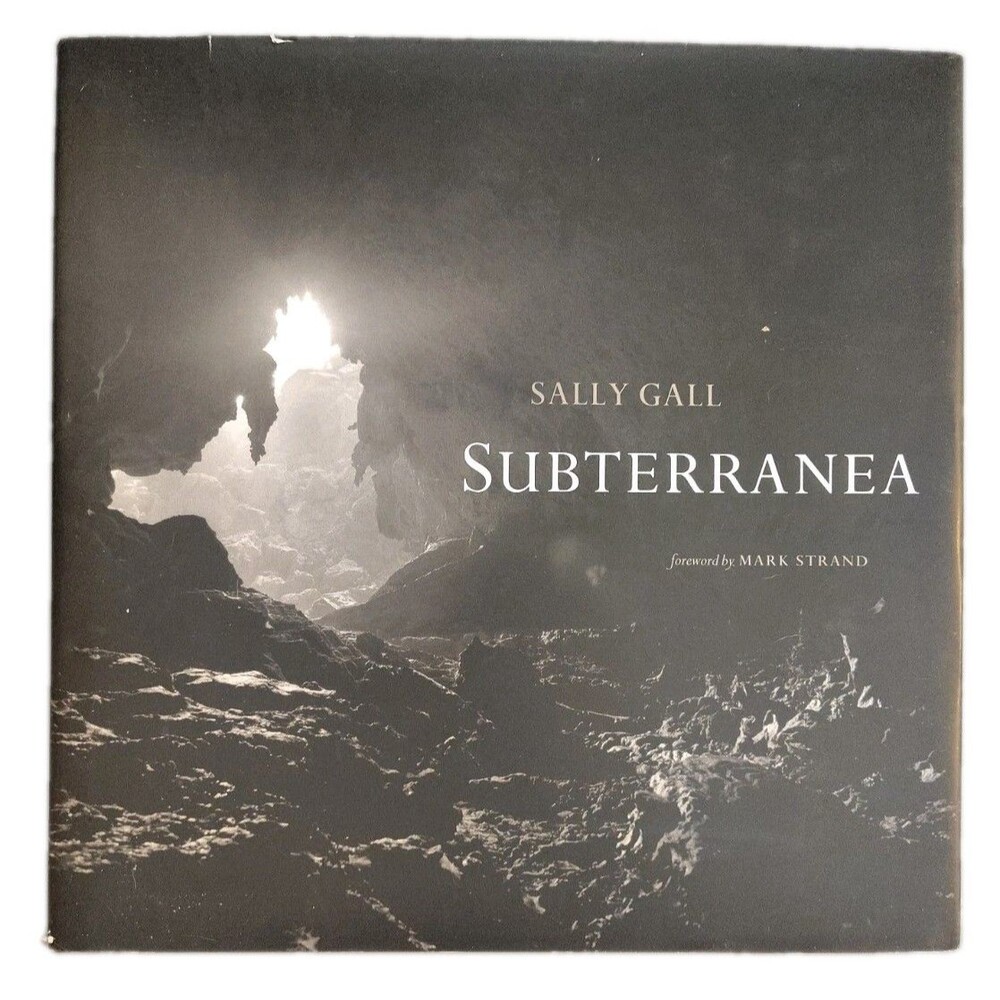 Sally Gall SUBTERRANEA (Hardcover 2003) Black & White Cave Photography Book...